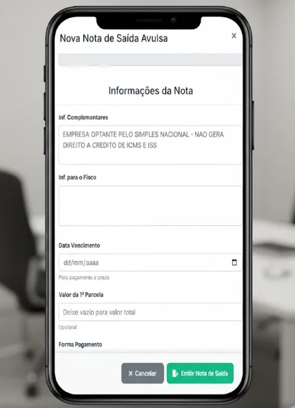 Aplicativo Fiscal BeniCloud